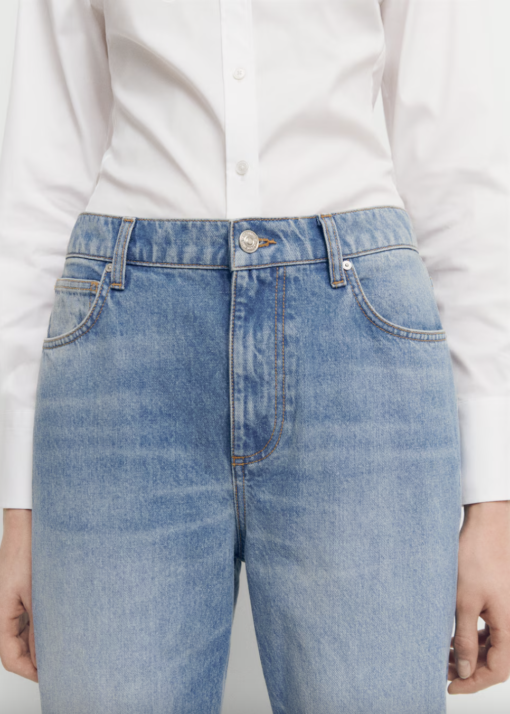 Mango - Turned-up straight jeans - Image 2