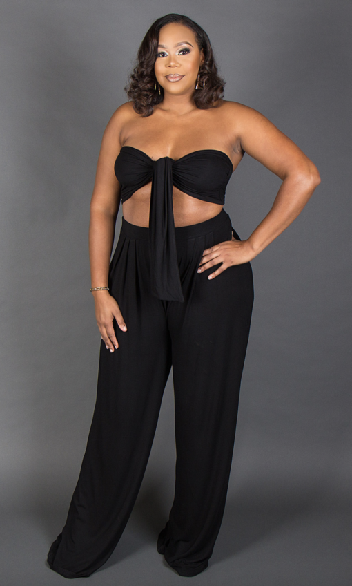 Prissy Duck - Olivia Two Piece Set - Black - Image 6