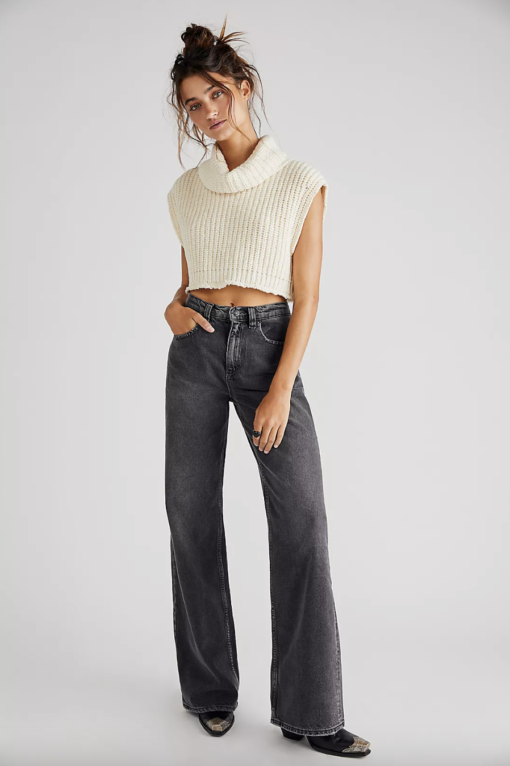 Free People - We The Free Tinsley Baggy High-Rise Jeans