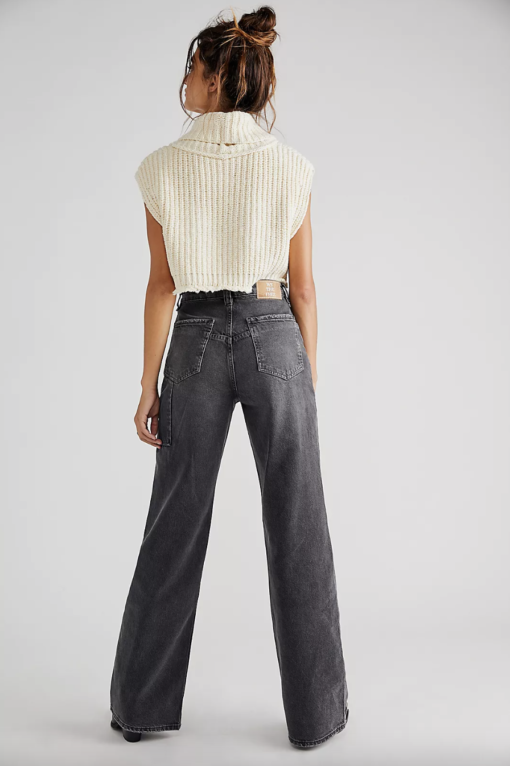 Free People - We The Free Tinsley Baggy High-Rise Jeans - Image 4