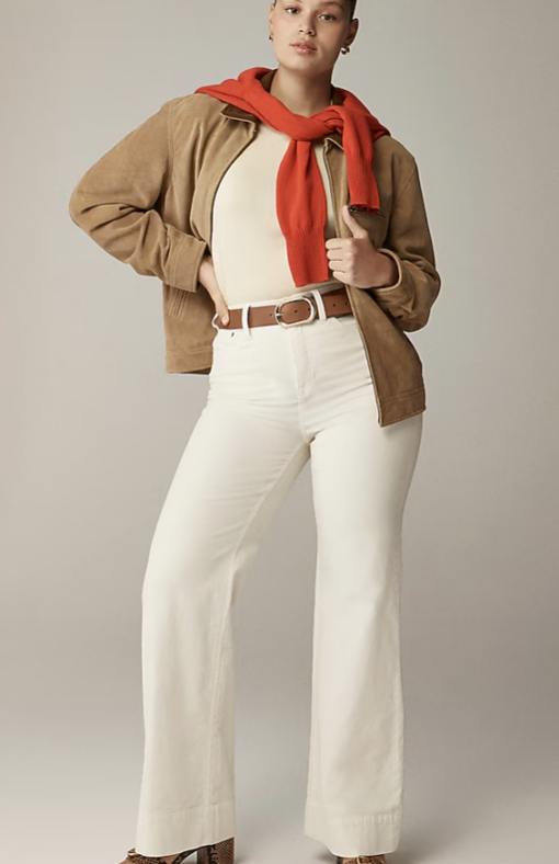 J Crew - Wide-leg corduroy trouser