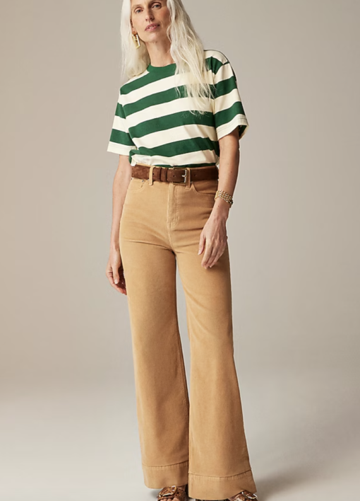 J Crew - Wide-leg corduroy trouser