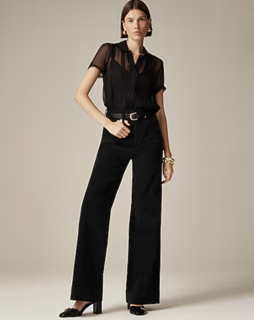 J Crew - Wide-leg corduroy trouser