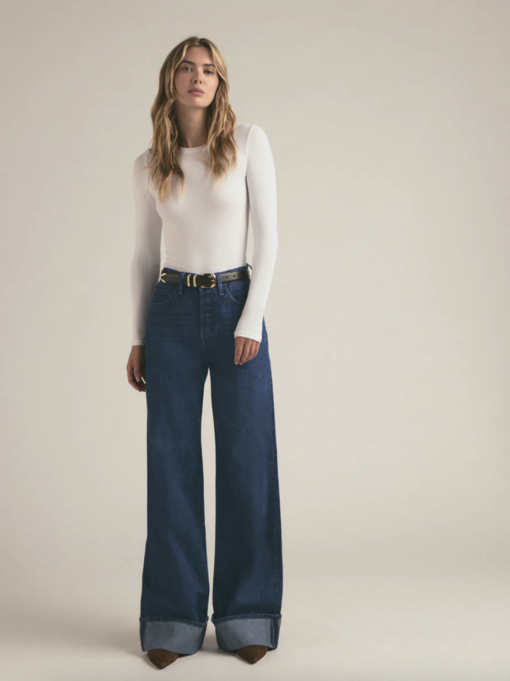 Favorite Daughter: THE MASHA SUPER HIGH RISE CUFFED WIDE LEG