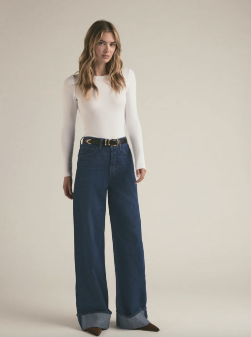 Favorite Daughter: THE MASHA SUPER HIGH RISE CUFFED WIDE LEG - Image 4