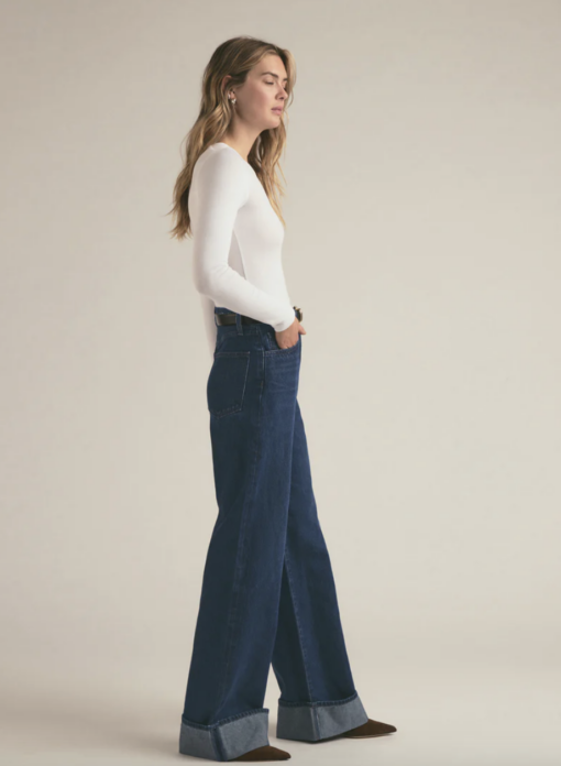 Favorite Daughter: THE MASHA SUPER HIGH RISE CUFFED WIDE LEG - Image 2