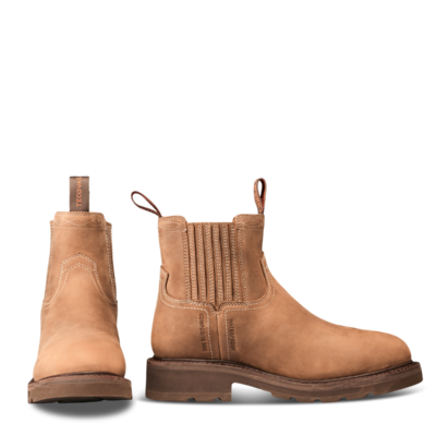 Women's LongHaul Waterproof Chelsea Composite Toe Work Boot - Heritage Tan