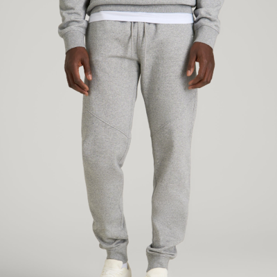 Core Motion Fleece Jogger for Tall Men in Heathered Grey