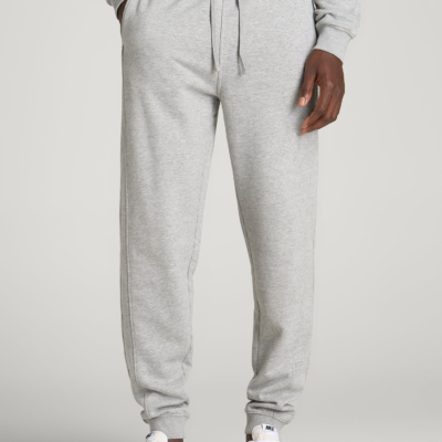 Everyday Fleece Jogger for Tall Men in Grey Mix