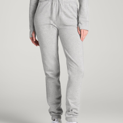 Core Motion Slim Fit Sweatpants for Tall Women in Grey Mix