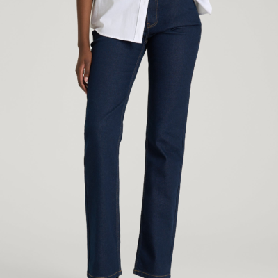 Sadie Mid-Rise Straight Fit Jeans for Tall Women