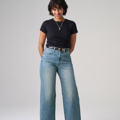 The Hermosa Wide Denim | Daisy