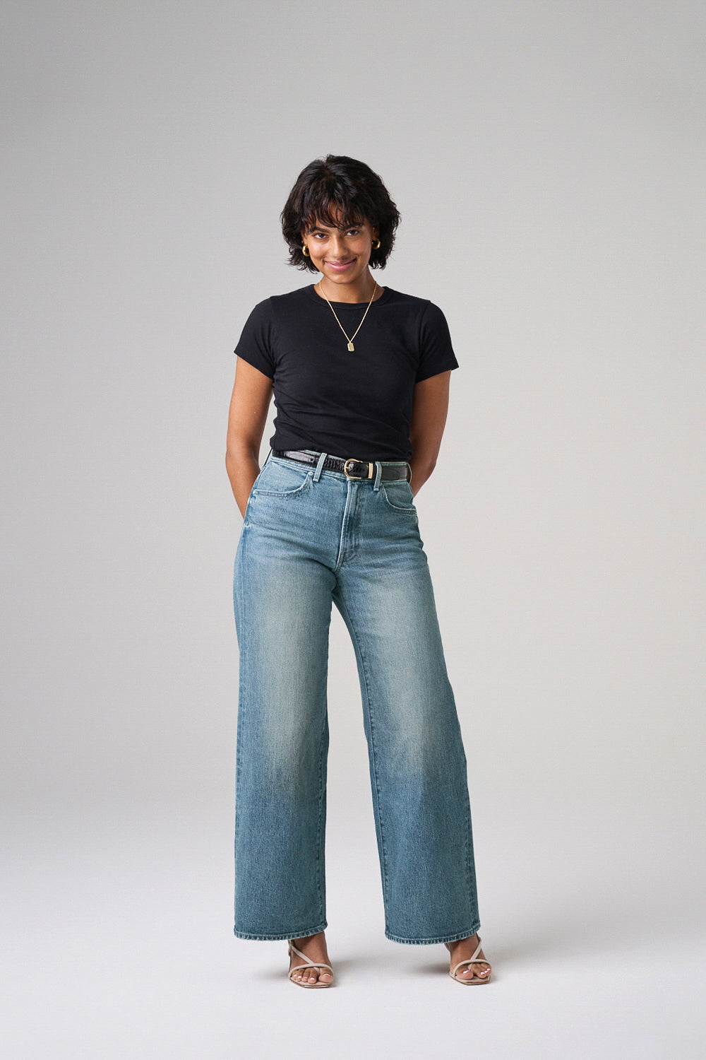 The Hermosa Wide Denim | Daisy