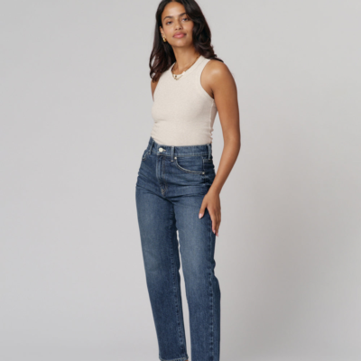 The Ana Classic Straight Denim | Twilight