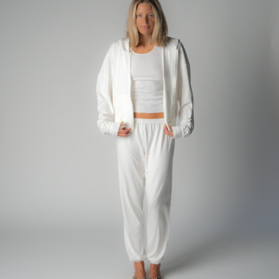 BABYSOFT JOGGERS IN IVORY