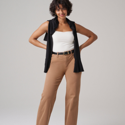 The Malibu Wide Chino | Camel