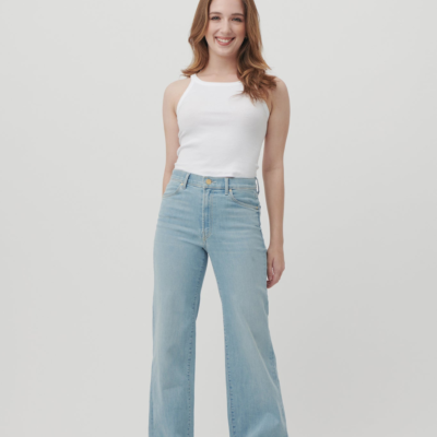 The Malibu Wide Denim | Cloud
