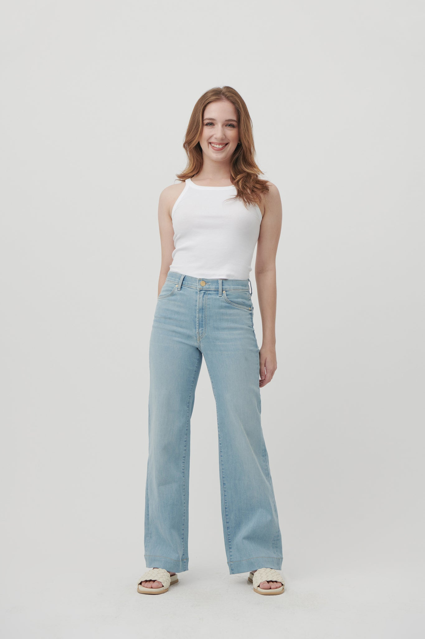 The Malibu Wide Denim | Cloud