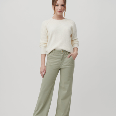 The Malibu Wide Chino | Sage