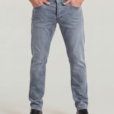 3301 Regular Tapered Jeans in Faded Bullit