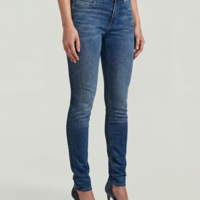 3301 Skinny Jeans in Medium Aged