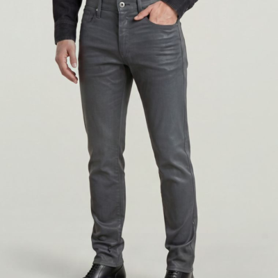 3301 Slim Jeans in Sun Faded Glacier Grey