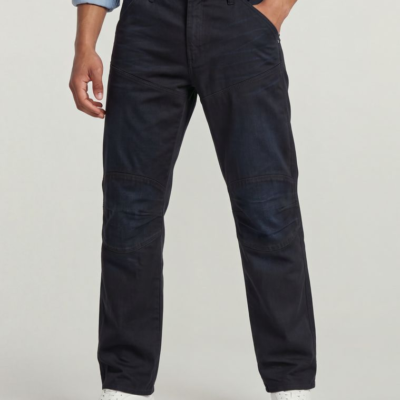 5620 3D Regular Jeans in Nori 3D Scraped