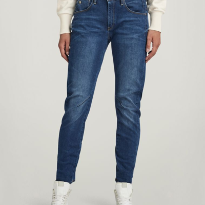 Arc 3D Low Waist Boyfriend Jeans in Medium Aged