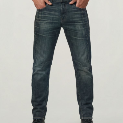 Contor 3D Slim Jeans in Antique Crossover