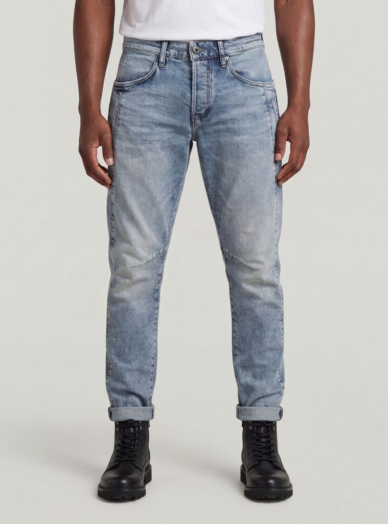 Contor 3D Slim Jeans in Vintage Aegean Sea