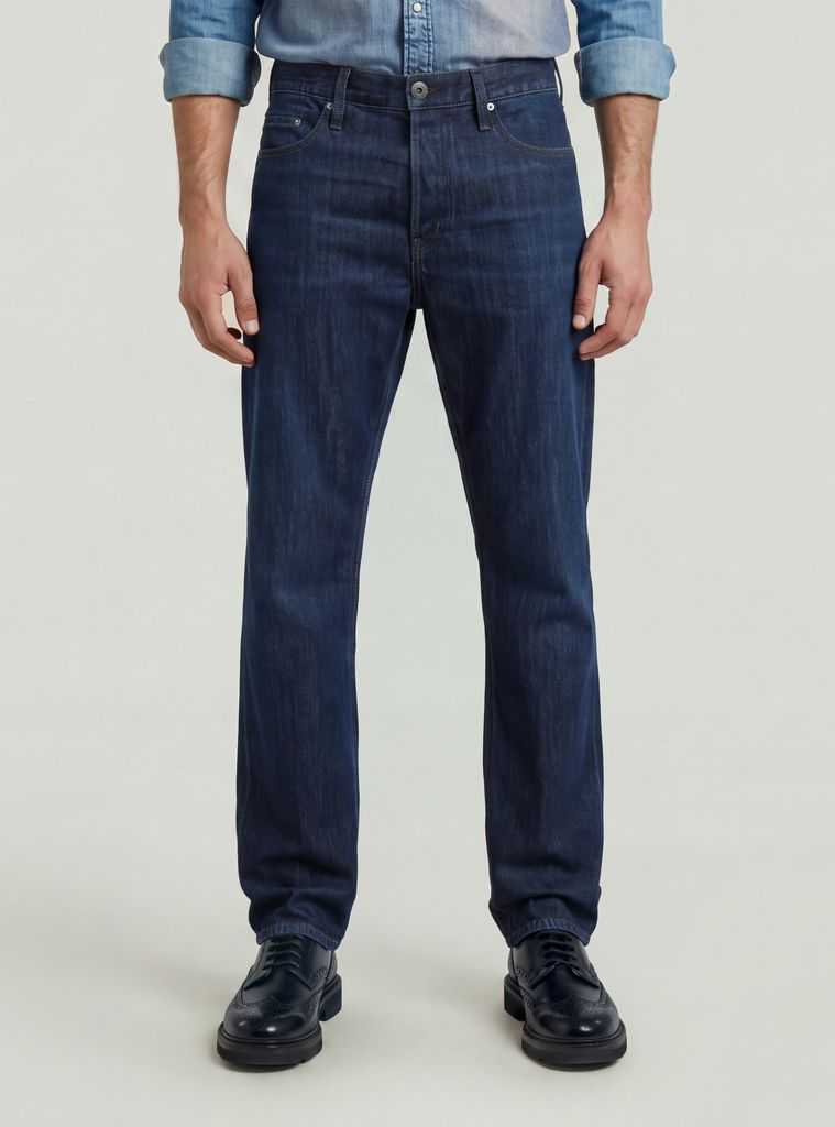 Dakota Regular Straight Jeans in Worn In Waterspouts