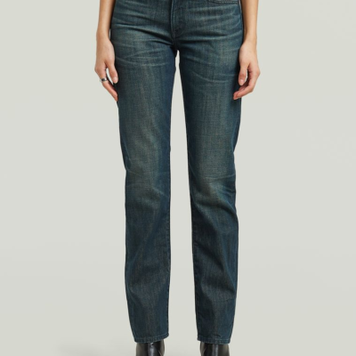 G-STAR Lennoxx Slim Straight Jeans in Antique Crossover