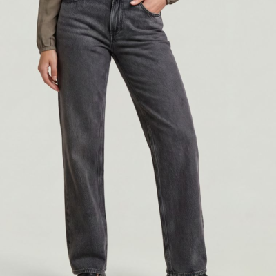Judee Loose Jeans in Faded Eolith Grey