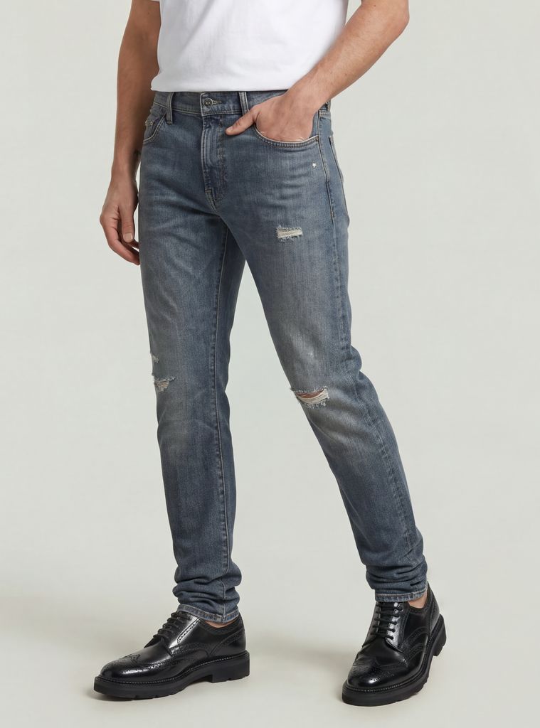 Revend FWD Skinny Jeans in Antic Sand Blast Restored