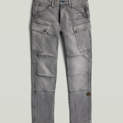 Roxic Regular Tapered Jeans in Sun Faded Glacier Grey