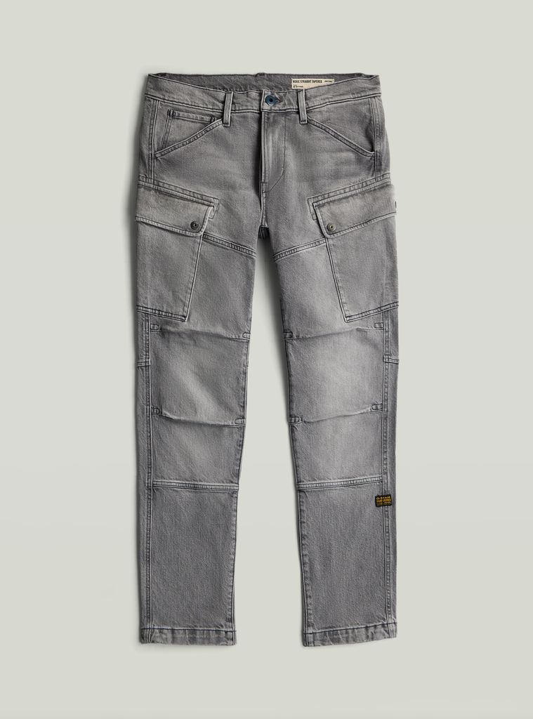 Roxic Regular Tapered Jeans in Sun Faded Glacier Grey