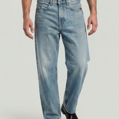 Type 96 Loose Jeans in 3D Light Blue