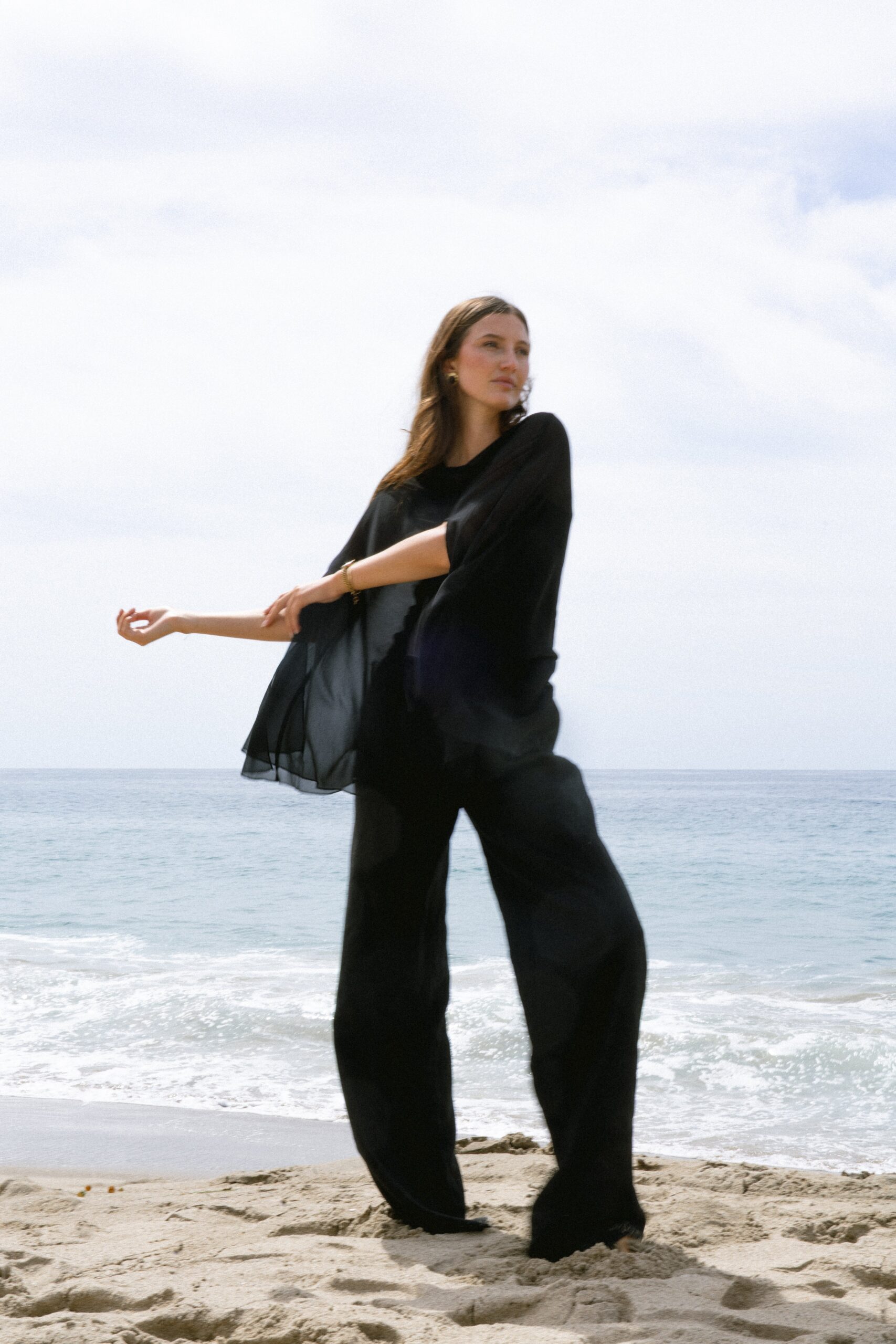 LARSON LINEN PANT IN ONYX