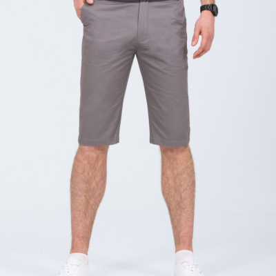 2t Alex Mens Tall Chino Shorts (mid grey) 13 15 Inch Inseam | Tall Mens Clothing | 2tall.com