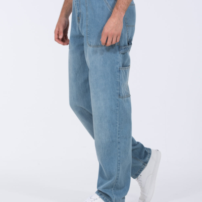 2t Jacob Tall Mens Loose Fit Carpenter Jeans (light wash) | Tall Mens Clothing | 2tall.com