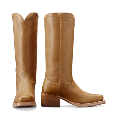 The Charlie Wide Calf - Camel