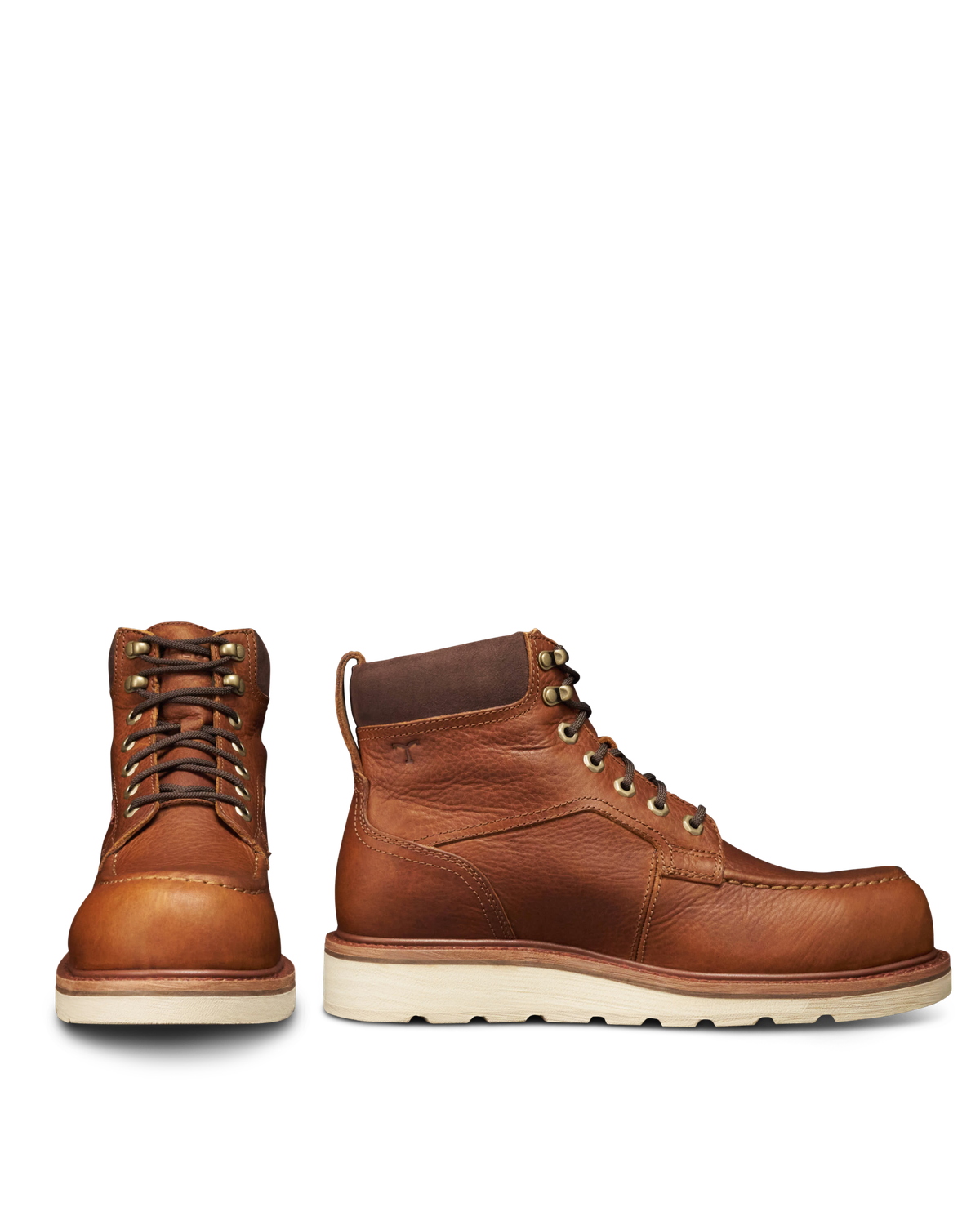 LongHaul Waterproof Moc Composite Toe Work Boot - Saddle