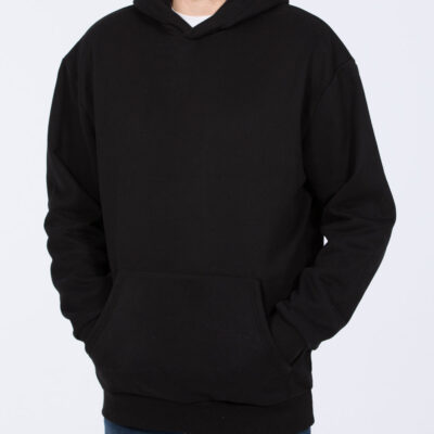 2t Blaine Tall Mens Heavyweight Oversized Hoodie (black) | Tall Mens Clothing | 2tall.com