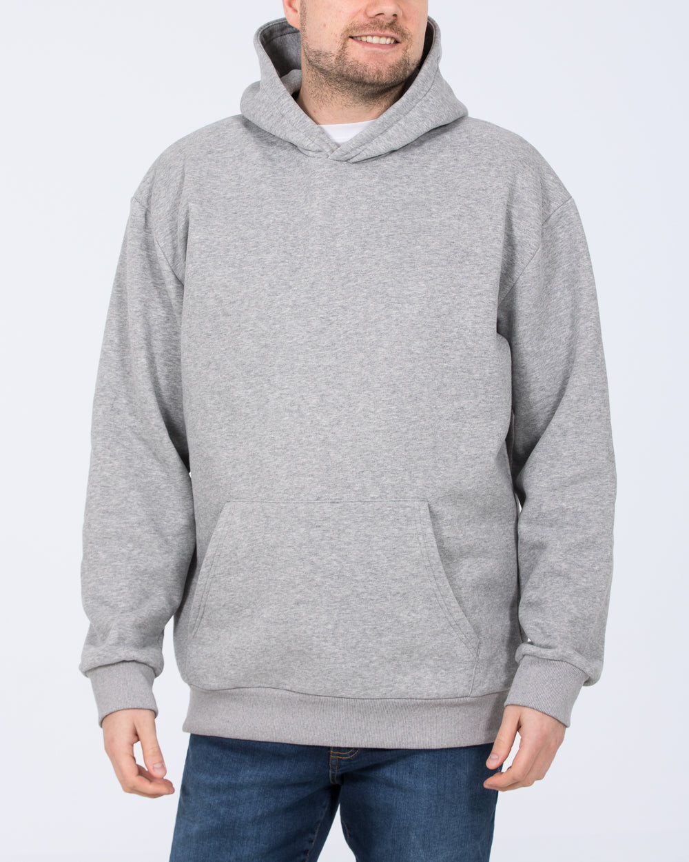 2t Blaine Tall Mens Heavyweight Oversized Hoodie (charcoal) | Tall Mens Clothing | 2tall.com