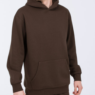 2t Blaine Tall Heavyweight Oversized Hoodie (brown) | Tall Mens Clothing | 2tall.com