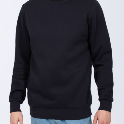 2t Hamish Tall Heavyweight Regular Fit Sweatshirt (navy) | Tall Mens Clothing | 2tall.com